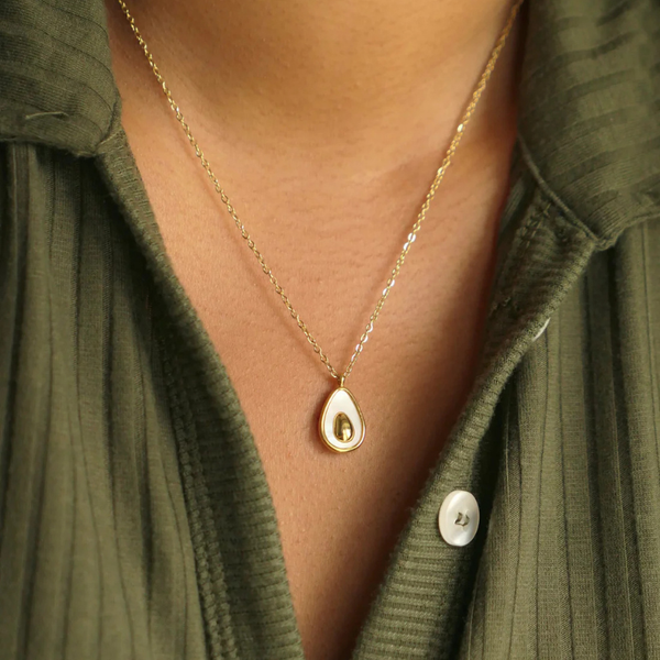 Avocado Gold Necklace