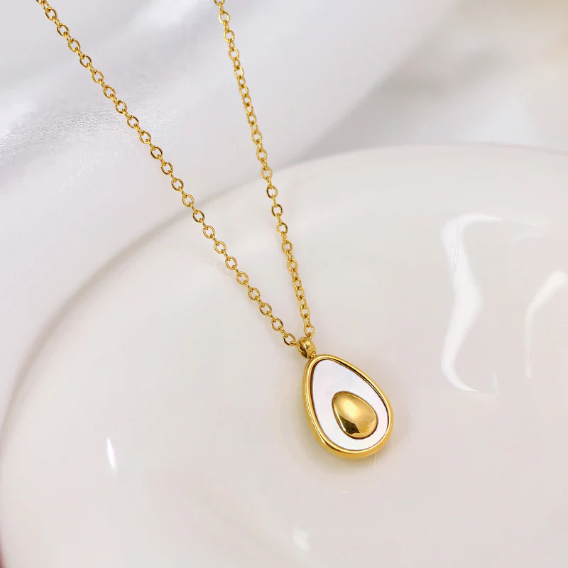 Avocado Gold Necklace