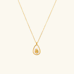 Avocado Gold Necklace