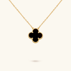 Clover Black Gold Pendant