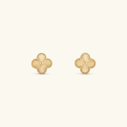 Clover Gold Studs