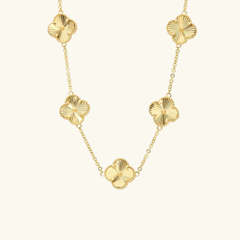 Clover Gold Necklace