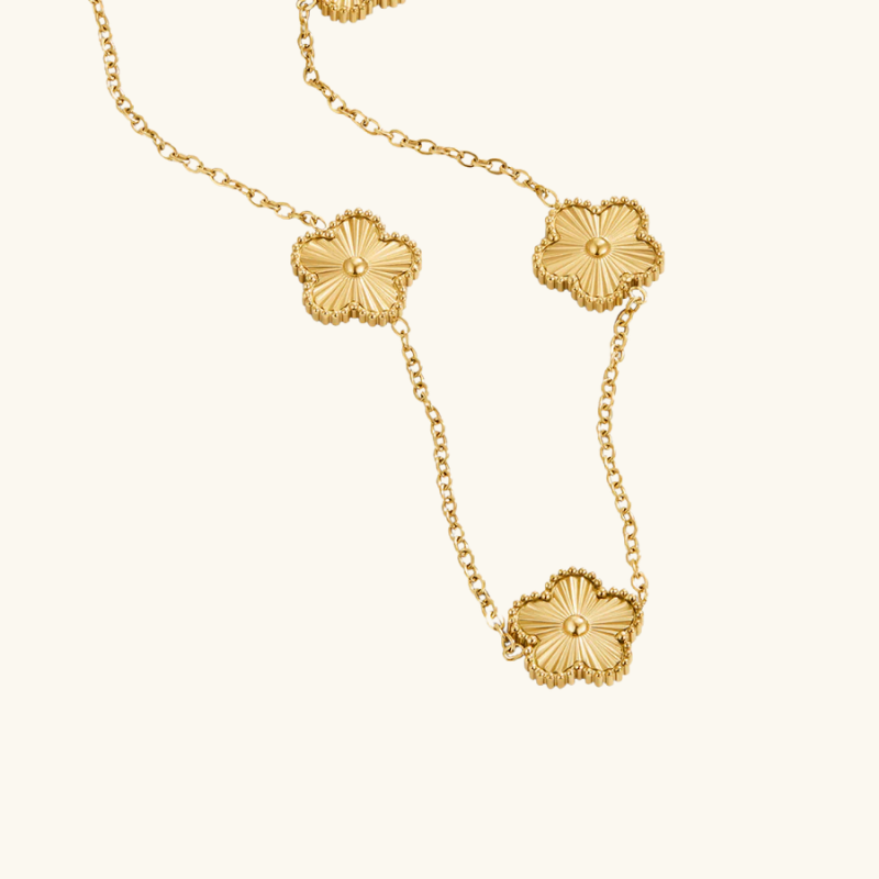 Clover Gold Necklace