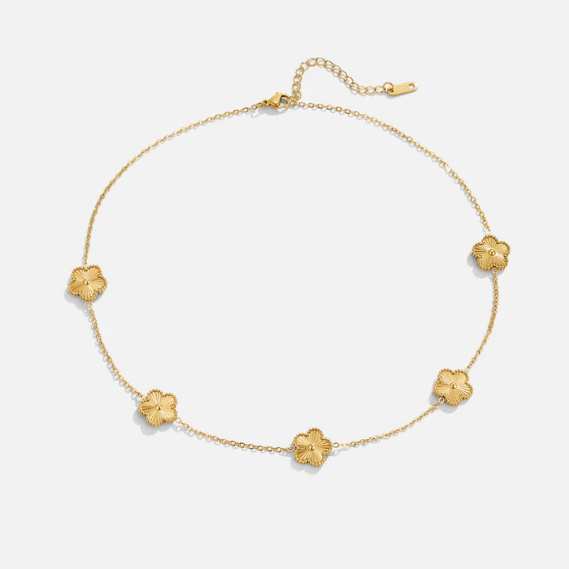 Clover Gold Necklace