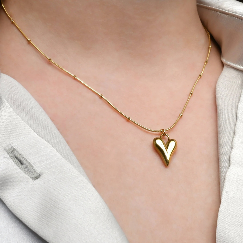 Heart Gold Necklace