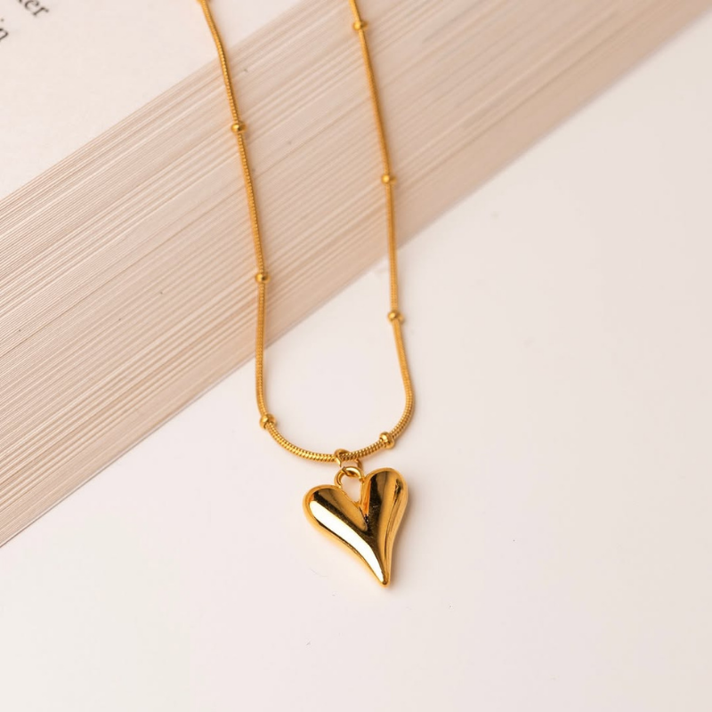 Heart Gold Necklace