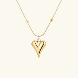 Heart Gold Necklace